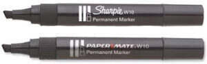 Marqueur perm. PaperMate W10 noir