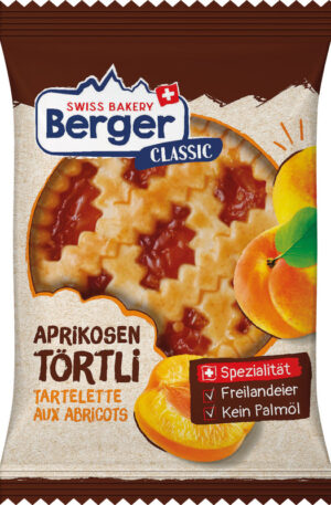Berger tartelette abricots 74g