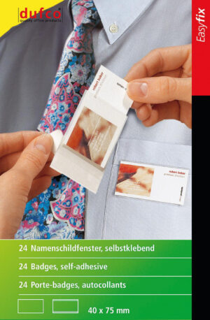 Easy Fix porte-noms 40x75mm