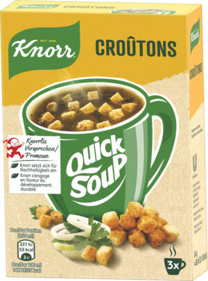 QuickSoup Croûtons 34g