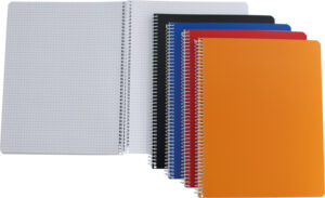 Cahier spirale cour.4ø qua.4mm