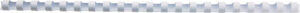 Reliure plastique GBC 8mm 100pcs.blanc