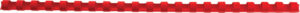 Reliure plastique GBC 8mm 100pcs.rouge