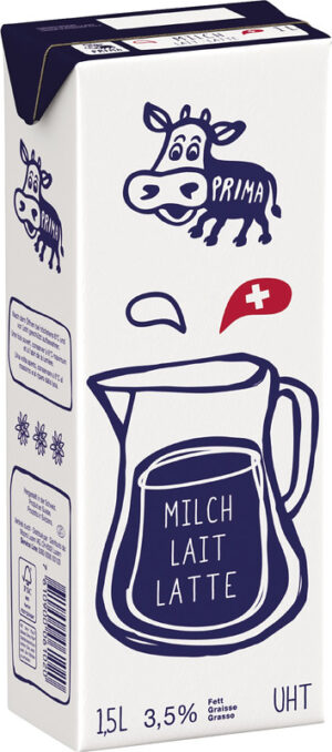 Vollmilch UHT Tetra Slim 1.5l