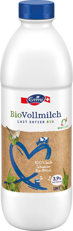 Lait entier UHT 1l Bio