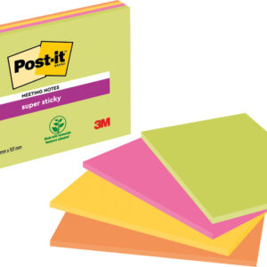Post-it Meeting BigNotes 152x101mm 4pcs.