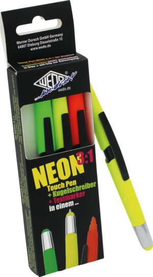 Neon Touchpen&Stylo@Surligneur