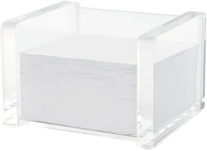 Zettelbox Acryl Cristallic gkl