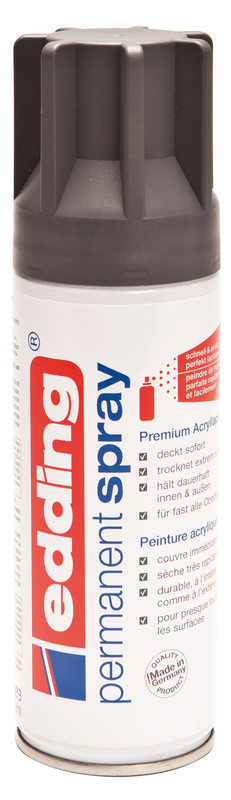 Acrylla.Spray satiné matt anthr.