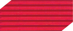 Carton ondulé, 50x70 cm rouge