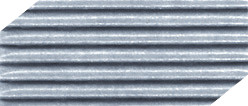 Carton ondulé, 50x70 cm argent