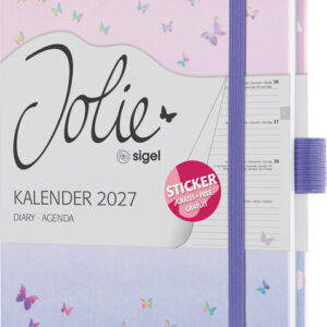 Agenda JOLIE A5 Butterfly cand