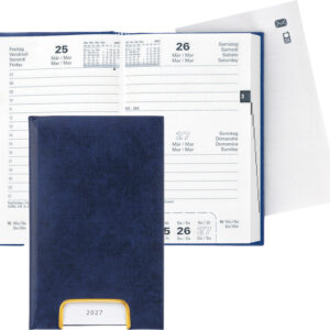 Agenda Disponent 1J/1P bleu