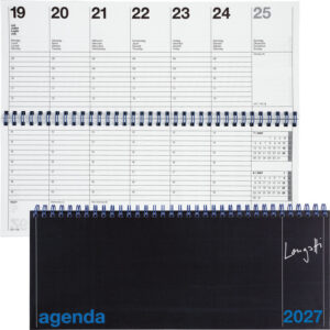 Agen.table Longatti 1S/2P noir