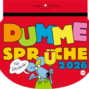 Kalender Dumme Sprüche 28.7x21