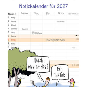 Familienplaner Butschkow 21x45