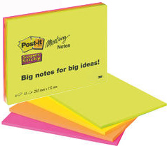 Papill.adh.Post-it BigNotes 200x149 4pcs