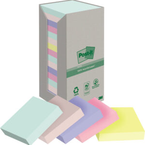 Papill.adh.Post-it 76x76 rec.coul.16pcs.