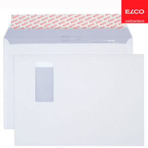 Enveloppes ELCO C4haut av.fenêtre à droit 120g 250pcs