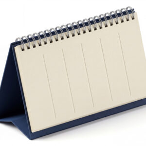 Calendrier oblong / socle / calendrier semainier / calendrier de bureau
