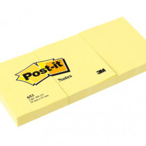 Haftnotiz Post-it 653 38x51mm 3Stk.